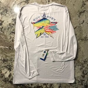 NWT Guy Harvey Performance Top